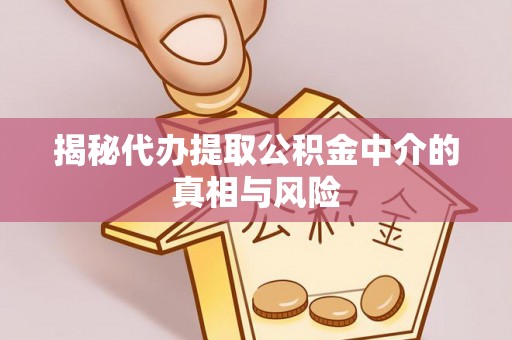 旬邑揭秘代办提取公积金中介的真相与风险